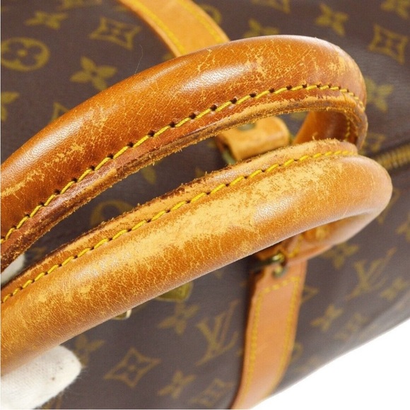 Louis Vuitton Travel Bag Keepall Bandouliere 55 Brown Monogram - Picture 6 of 10